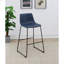 Ensemble de 2 chaises de bar en similicuir Torence-1135591732