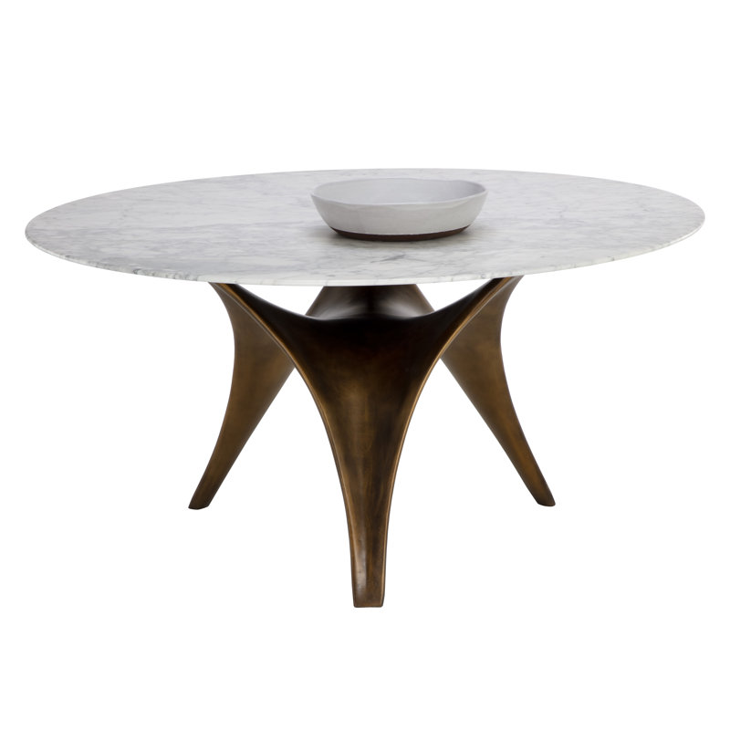 Round Marble Dining Table