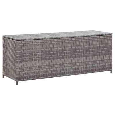 Arlmont & Co. Dalewood Water Resistant Poly Rattan Storage Bench by Arlmont & Co.
