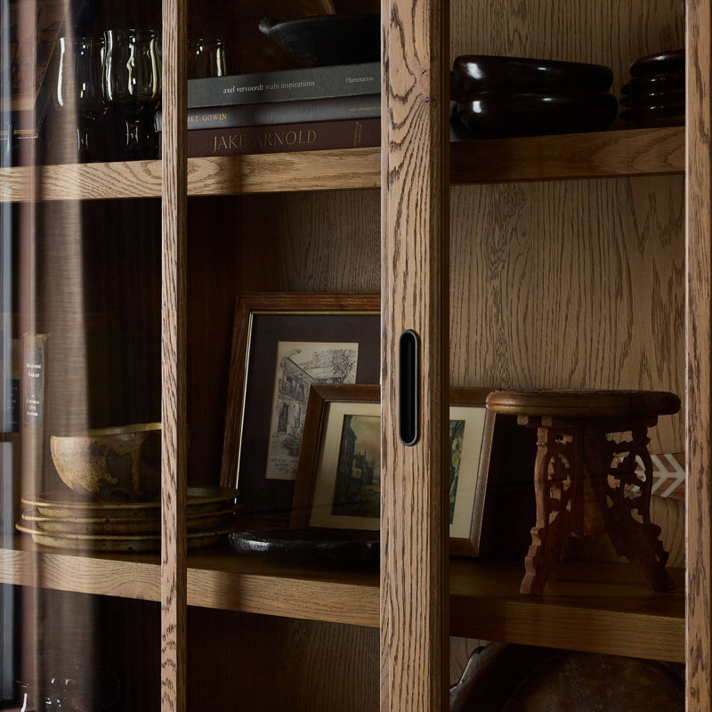 Harding Cabinet-Weathered Oak