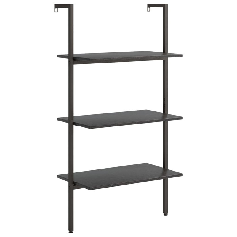 Catasauqua 120.5cm H x 64cm W Bookcase, Black