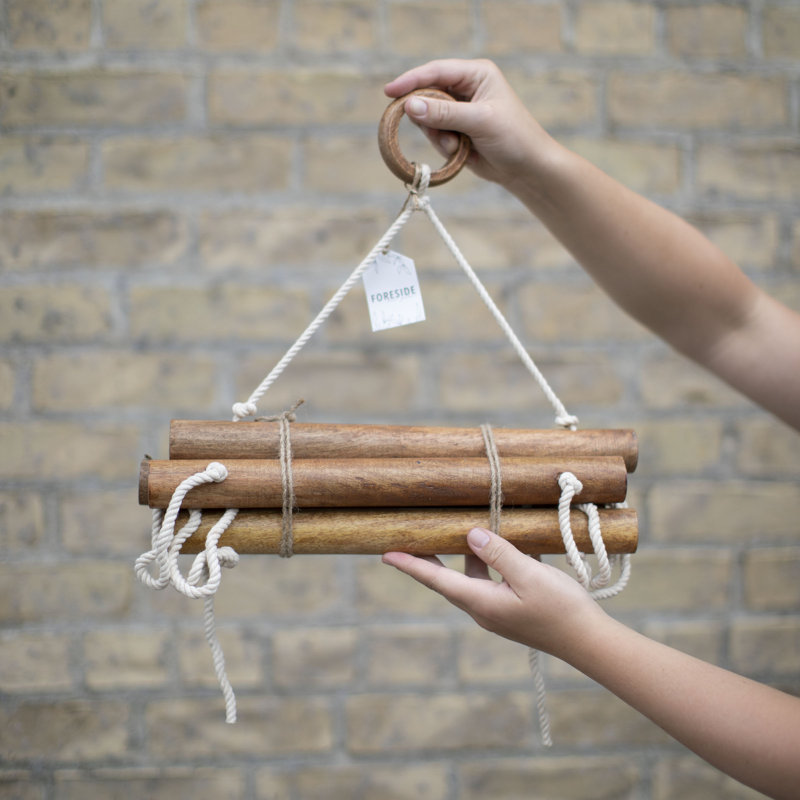 Macrame Hanging 4 ft Blanket Ladder