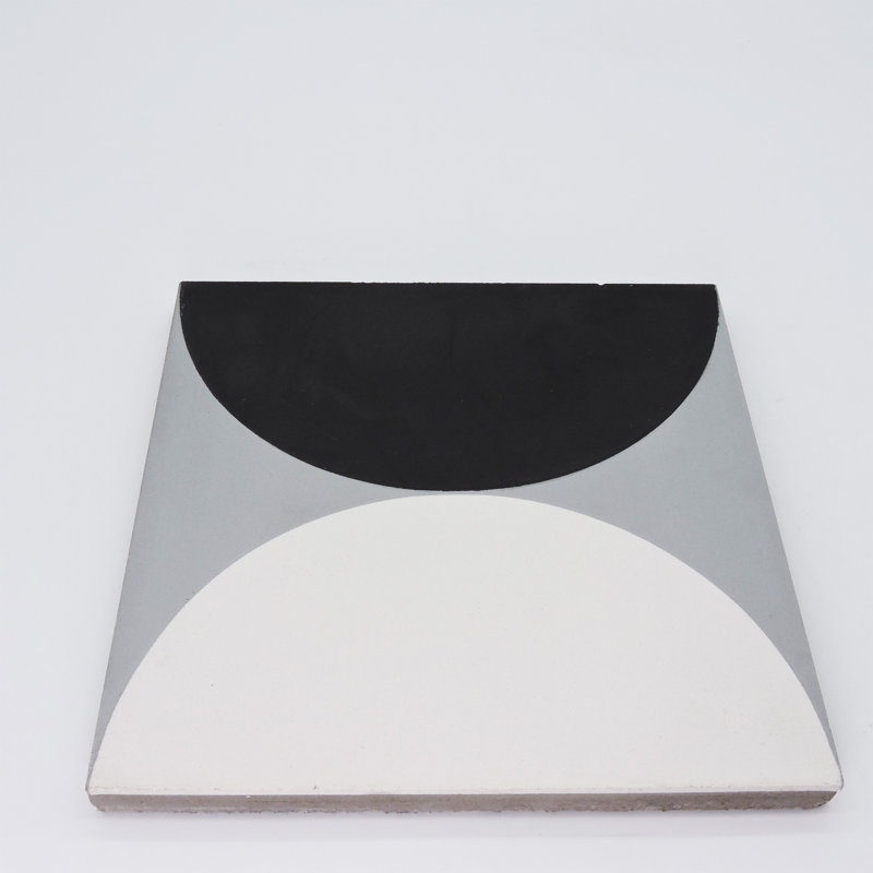 Asni 8" x 8" Cement Patterned Wall & Floor Tile