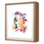 Golden Flora 2 Framed Watercolour Painting Print