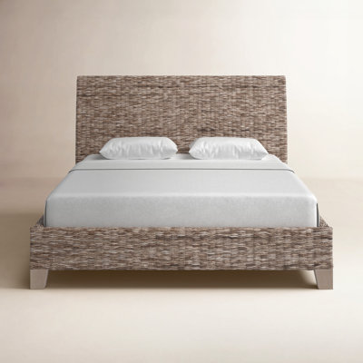 Lizzie Woven Sleigh Bed