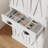 72''H Kitchen Pantry Storage Cabinet with Drawers and Adjustable Shelves