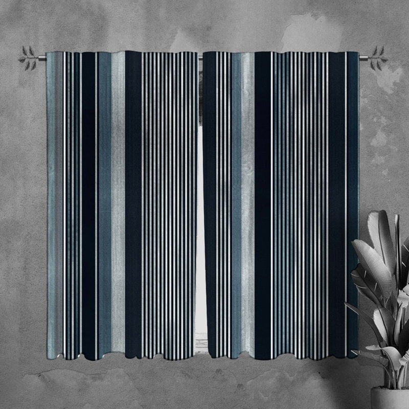 Paire de rideaux obscurcissant en polyester Pandolfi, L 40 po x H 82 po