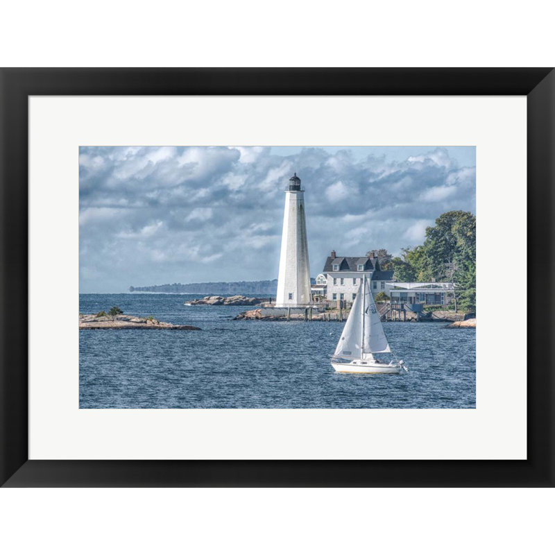 Nouveau phare du port de Londres par Pat DeLuca - encadré