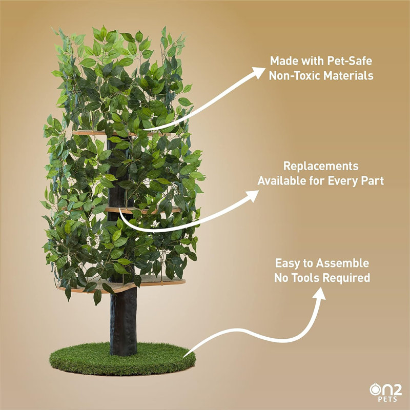 Dinuk 60'' H Cat Tree