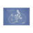 Welcome H. Hull Velocipede Patent Sketch (Light Blue) II by Aged Pixel - Wrapped Canvas Drawing-336455691