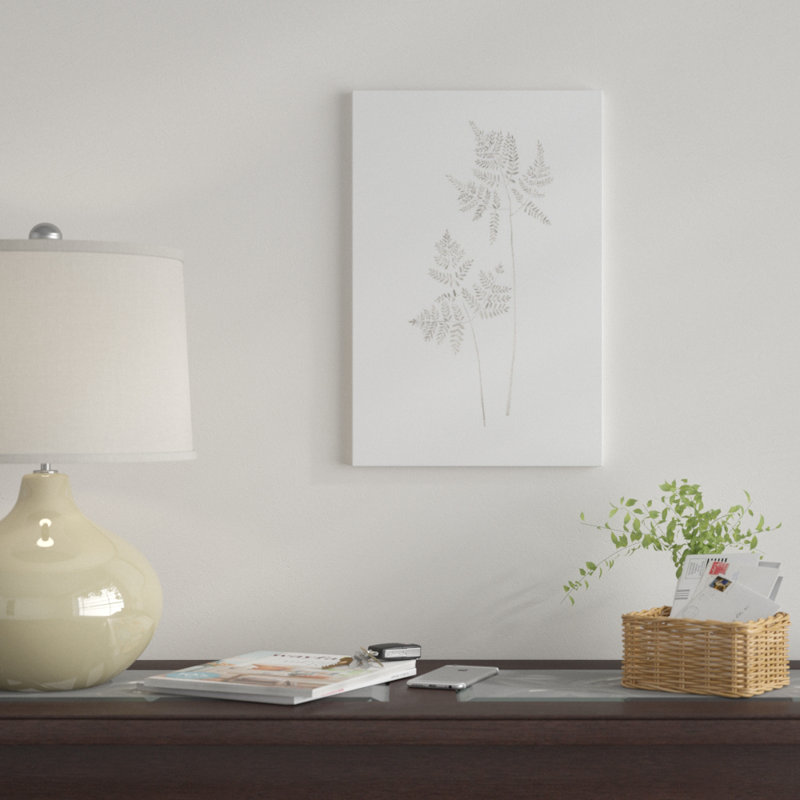 « délicate » par melissa selmin, reproduction d’impression sur toile tendue, H 26 po x l 18 po x P 1,5 po, Pas de tapis