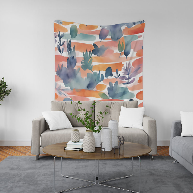 Tapisserie murale, H 88 po x l 104 po