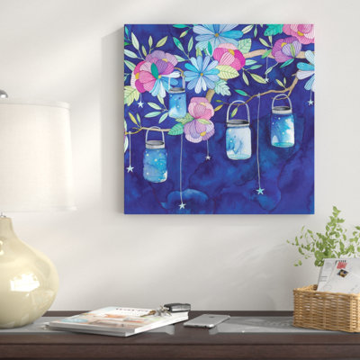 « fireflies », reproduction d’art sur toile