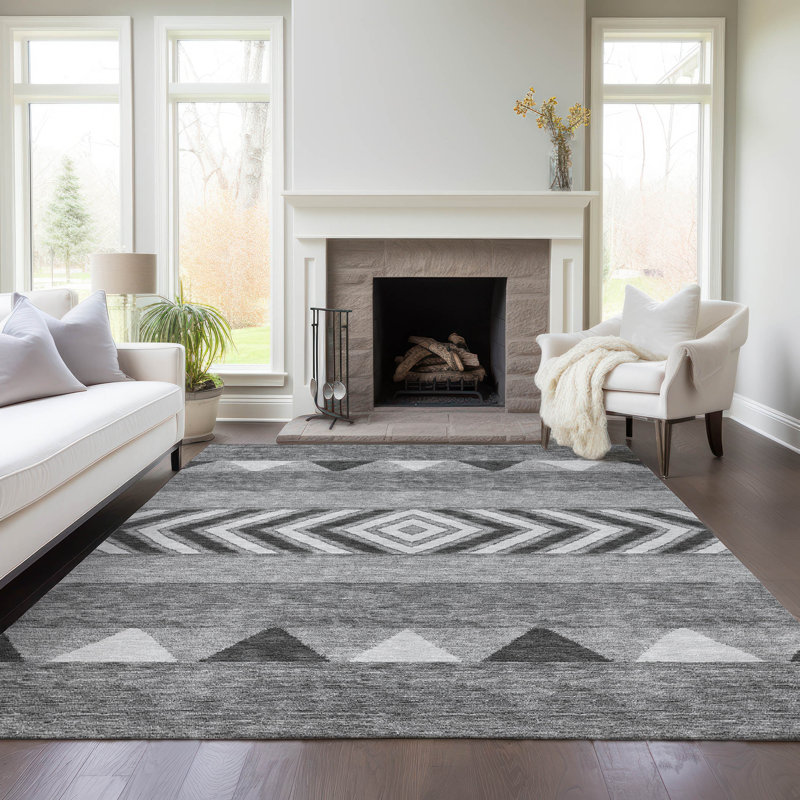  Tapis Chayden avec envers antidérapant, Rectangle 3' x 5'