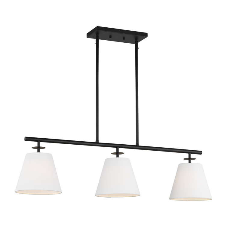 Stephens 3 - Light Dimmable Modern Linear Chandelier