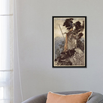 « brunnhilde, 1910 », reproduction d’art sur toile
