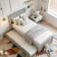 Lit plateforme avec lit gigogne simple-1588609044