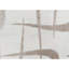 Tapis gris abstrait en laine / viscose noué à la main Abstract-86448847