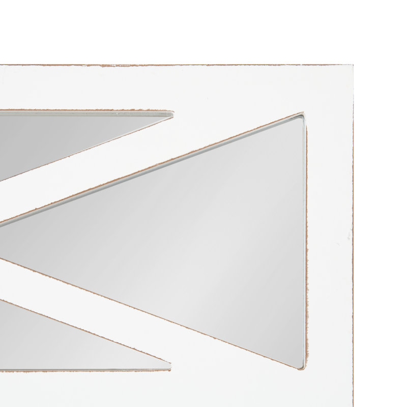 Louvonia Metal Flat Mirror