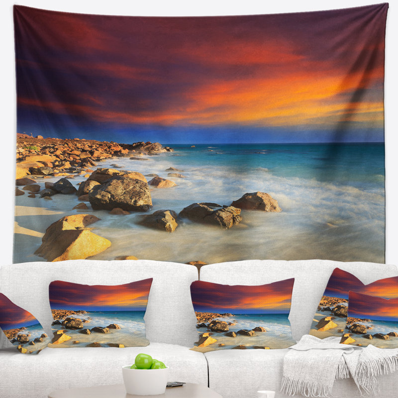 Polyester Tapestry, 78" H x 92" W