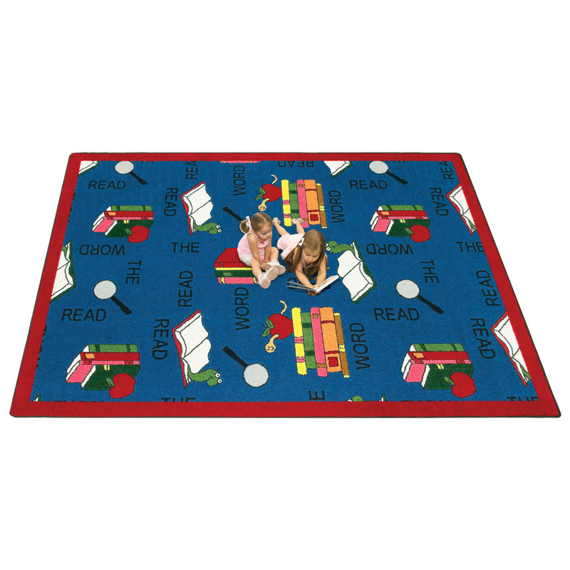 Tapis «Faith Base Read The Word», Rectangle 5 pi 4 po x 7 pi 8 po