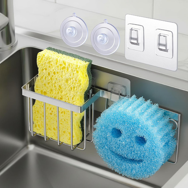 Porte-éponge pour Scrub Daddy / Scrub Mommy Smiley Face