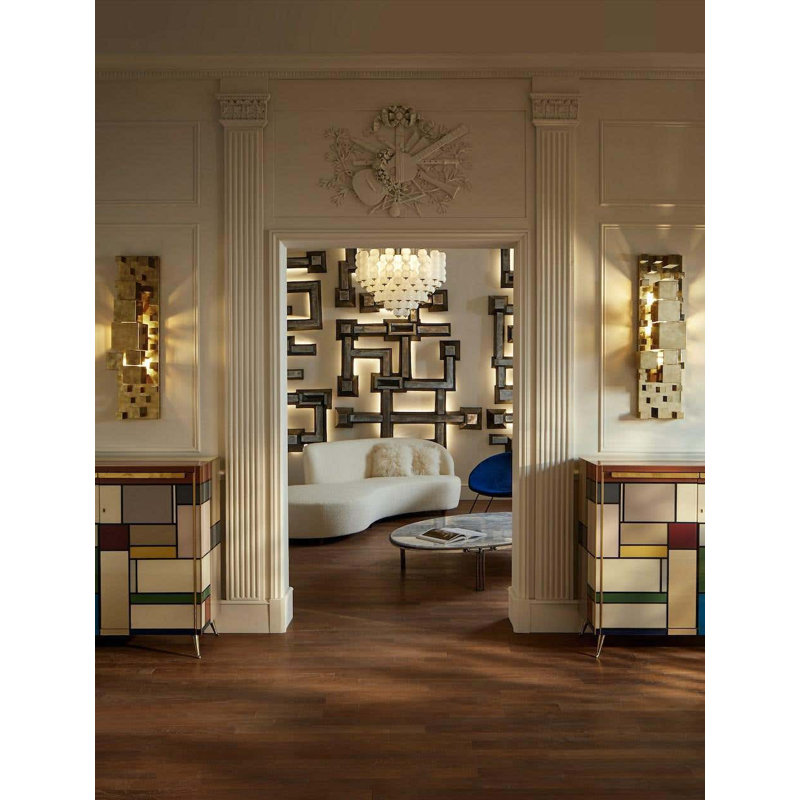 Lunaris Cluster 125-Globe Staircase Grand Chandelier