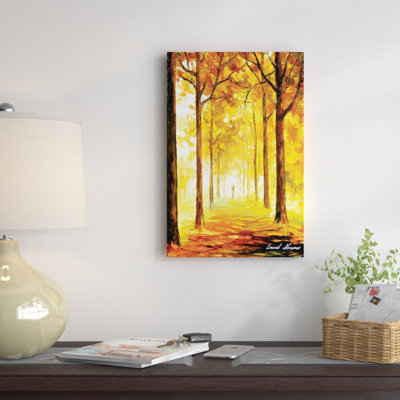 " Yellow Mood " Oil Print