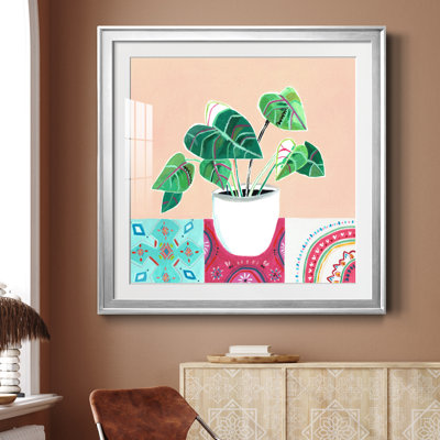 Growing Happy I - peinture encadrée
