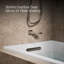Underscore 60" x 30" Drop-In or Undermount Acrylic Soaking Bathtub with Sloped Backrest-117326814