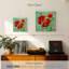 Harnek Red Poppies style contemporain-109140302