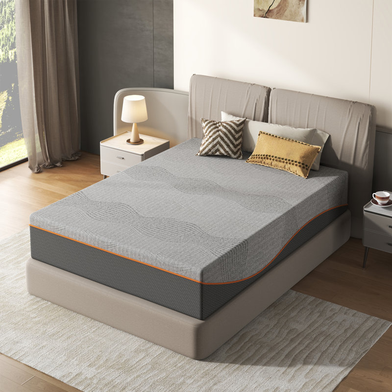 Memory Foam Mattress, Fiberglass Free, Full, 10"