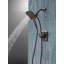 Ensemble de robinet de douche à double fonction en bronze huilé Ashlyn 17 avec pomme de douche double 2 en 1 In2ition avec douchette à main, ensemble de garniture de valve, bronze vénitien (valve non incluse)-14622275
