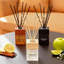 Luxury Reed Diffuser Set 3 x 40ml Home Fragrance Gift Set with Cedarwood Lavender Sandalwood Amber and Cedarwood Vetiver Room Scent Diffusers