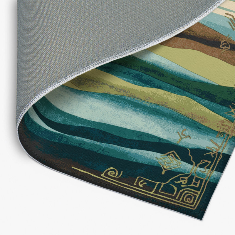 Tapis intérieur et extérieur Mystic Glow, Rectangle 5 pi x 7 pi