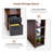 Modern Computer Desk with Storage Drawers and Shelf-1142736182