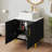 Balconera Freestanding  24 Inch Bathroom Vanity With Sink And Engineered Stone Countertop-112469324