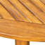 Table d'extérieur en bois, 48,07 po de diamètre, finition, base pour patio à pieds carrés, rehausse la surface-910293413-910293408
