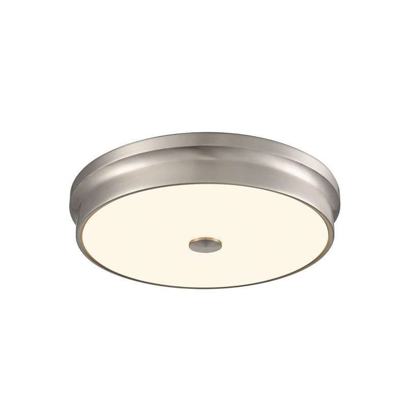 Wolking Glass LED Ceiling Light, 7cm H x 41cm W x 41cm D