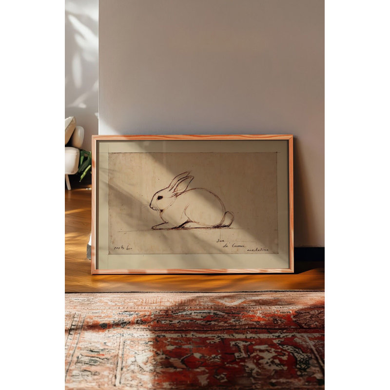 Peinture décorative encadrée