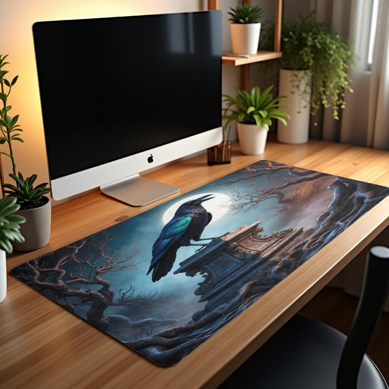 Polyester Desk Pad, 31.5x15.5