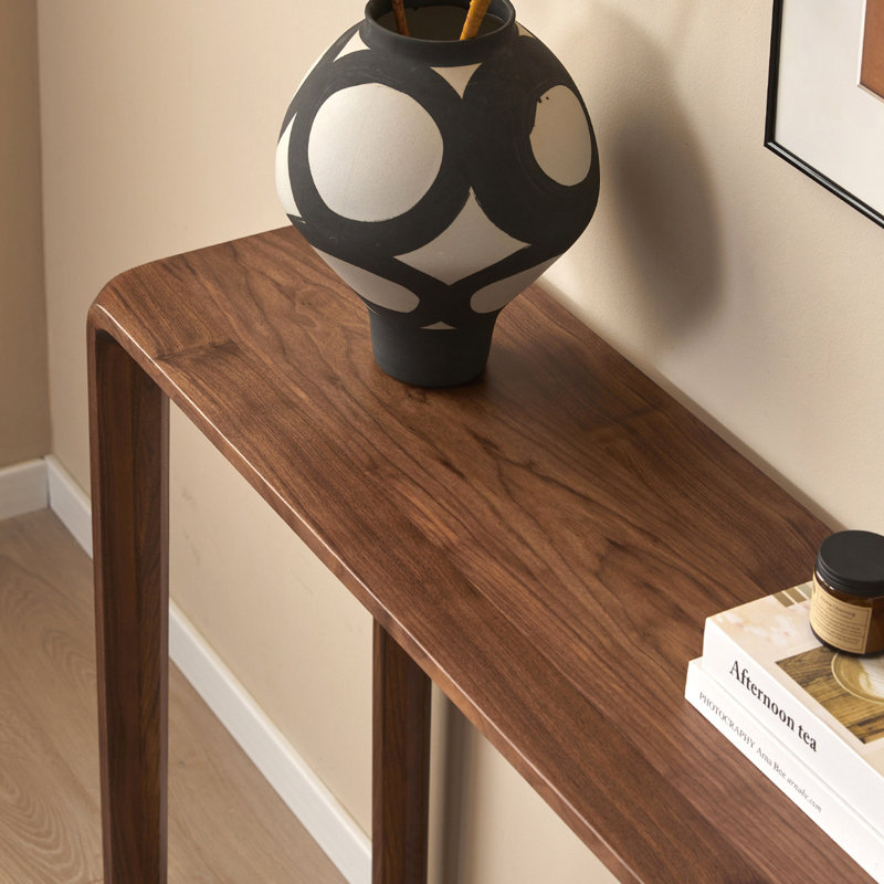 Console simple chinoise de style classique chinois, H 35,4 po x l 55,1 po x P 13,8 po
