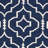 Rodgers Hand Woven Flat Weave Wool/Cotton Geometric Rug in Blue/Ivory-1349064449