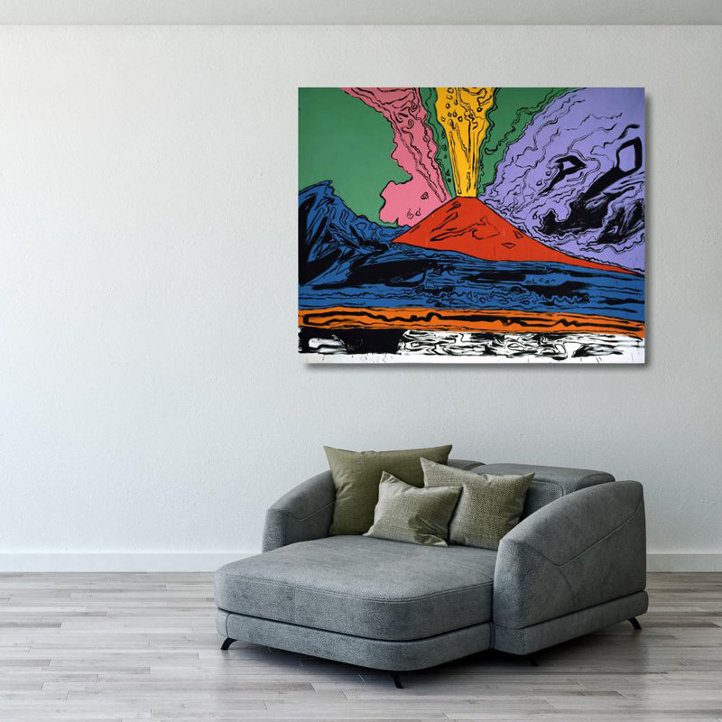 Vesuvius, 28" H x 35" W
