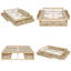 Lit plateforme double avec 6 tiroirs de rangement, cadre de lit de rangement minimaliste, conception sans tête de lit, fabrication en panneau de fibres à densité moyenne et panneau de fibres à densité moyenne, aucun sommier nécessaire-1458586124