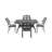Rectangular 4 - Person 150Cm L Outdoor Dining Table