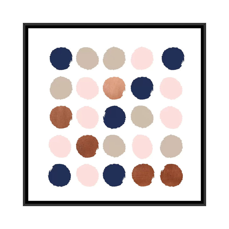 « skadi points », reproduction d’art sur toile, H 18 po x l 18 po x P 1,5 po, Toile avec cadre noir, Skadi
