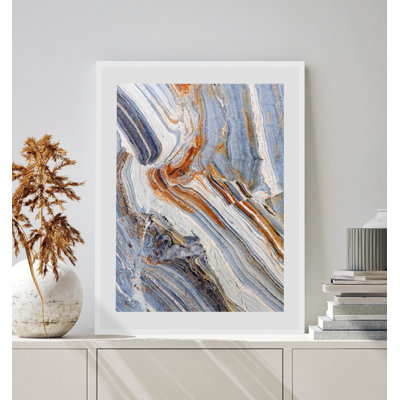 Marble - Single Picture Frame Print