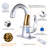 Single-handle Bathroom Faucet with Drain Assembly-64129681