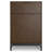 Banting 32"W Solid Hardwood Industrial Bar Cabinet with Wine Shelf, Stemware Rack, and Extra Storage